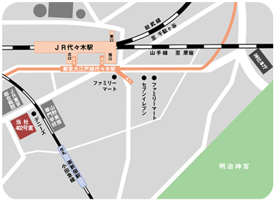 杜出版アクセスマップ